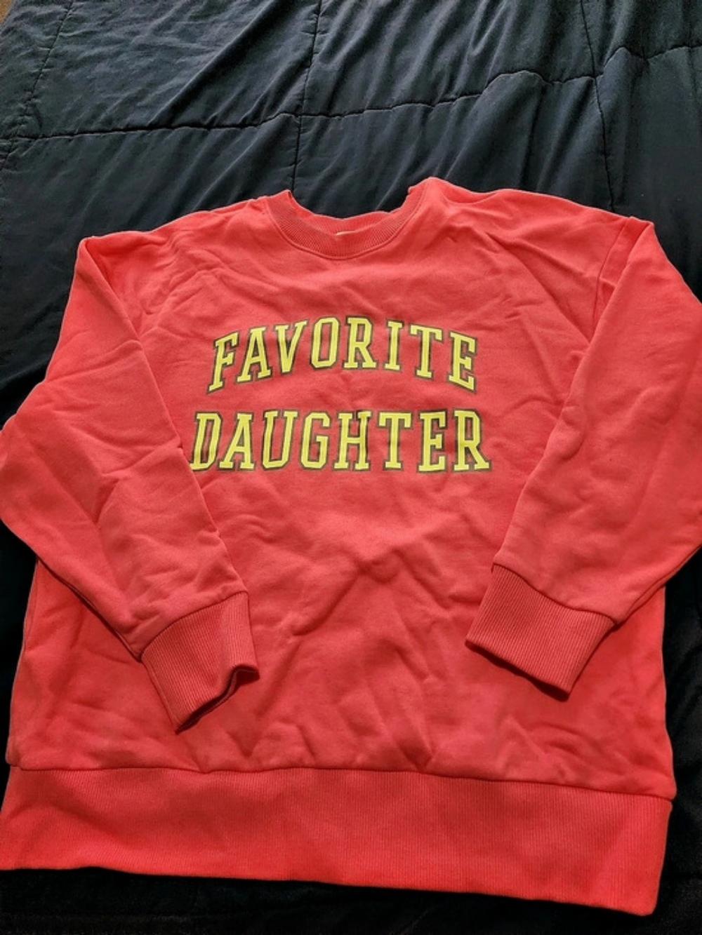 Favorite Daughter Sweatshirt Pink Size Small